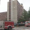 Providence Fire Department responds to a fire alarm at Dexter Manor, 100 Broad Street in Providence.  
Photo courtesy of WJAR / Turn to Ten.