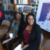 Kenya Fullen (left) and Aivley Palmieri (right) prepare to testify at the Rhode Island State House on Tuesday.