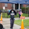 codding court food box in rain